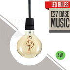bulb 2700k round e27 light