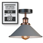 22cm vintage industrial ceilin