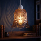 modern glass pendant light sha