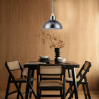 DC Voltage 26cm Metal Dome Lampshade with E27 Reducer Ring ~1215
