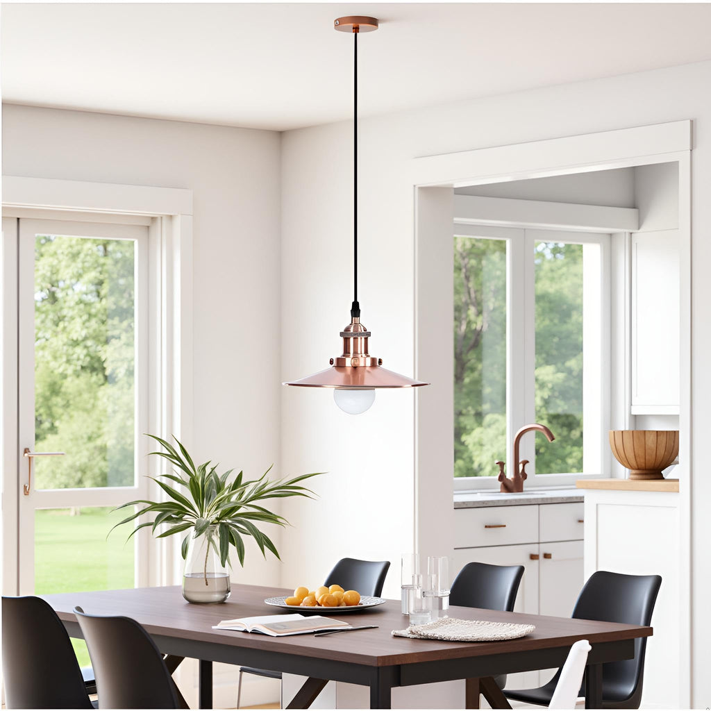 round modern fixture industria