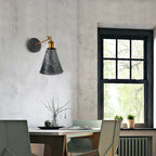 DC Voltage 18cm Metal Cone Lampshade E27/B22 ~1216