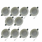 5W Round Recessed LED Panel Light 6000K 550lm ~1221