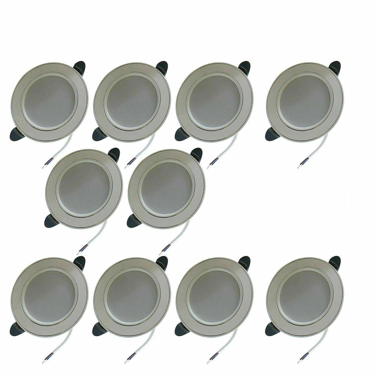 5W Round Recessed LED Panel Light 6000K 550lm ~1221