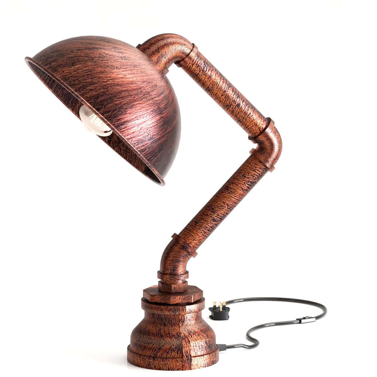 industrial lamp for café table