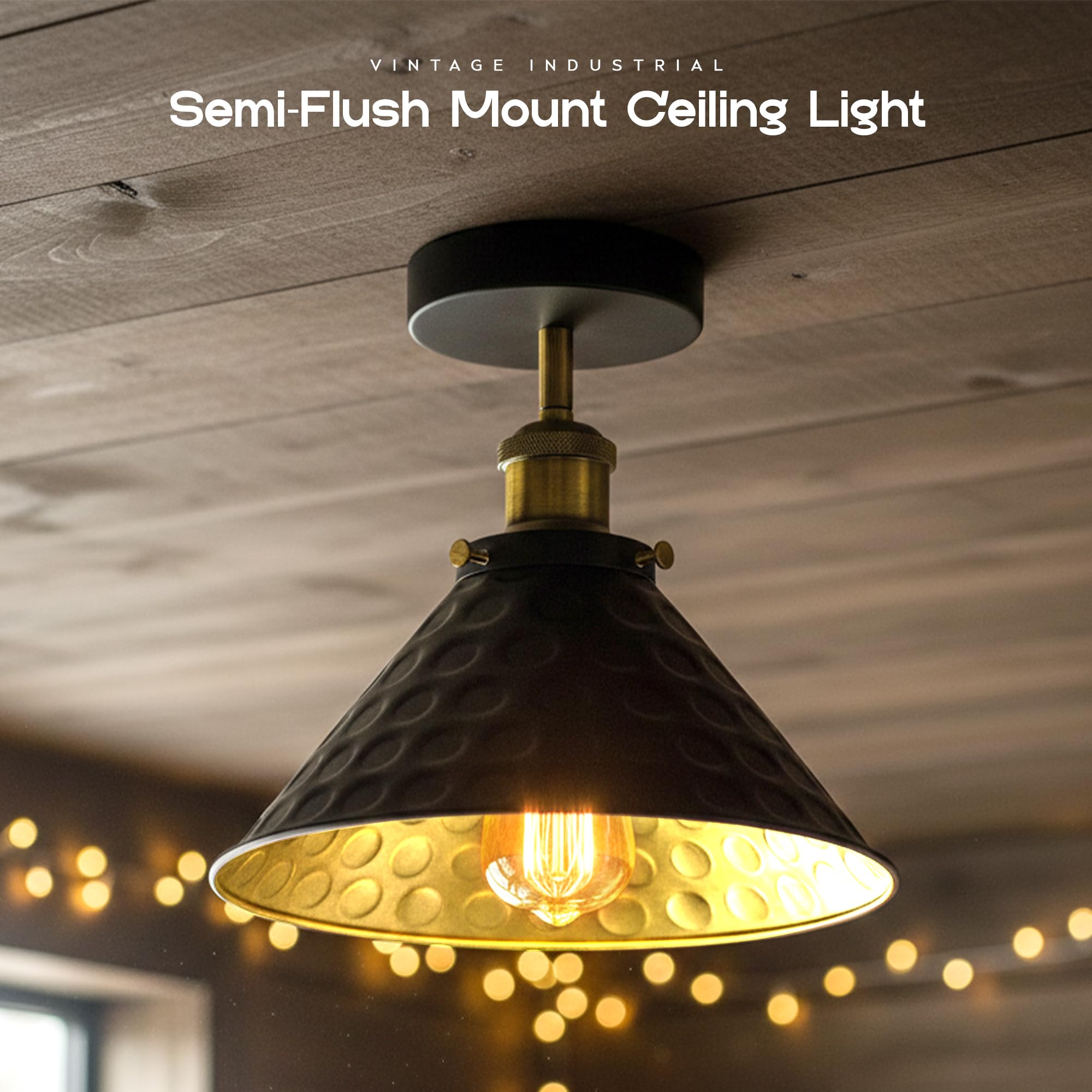 ceiling vintage lampshade