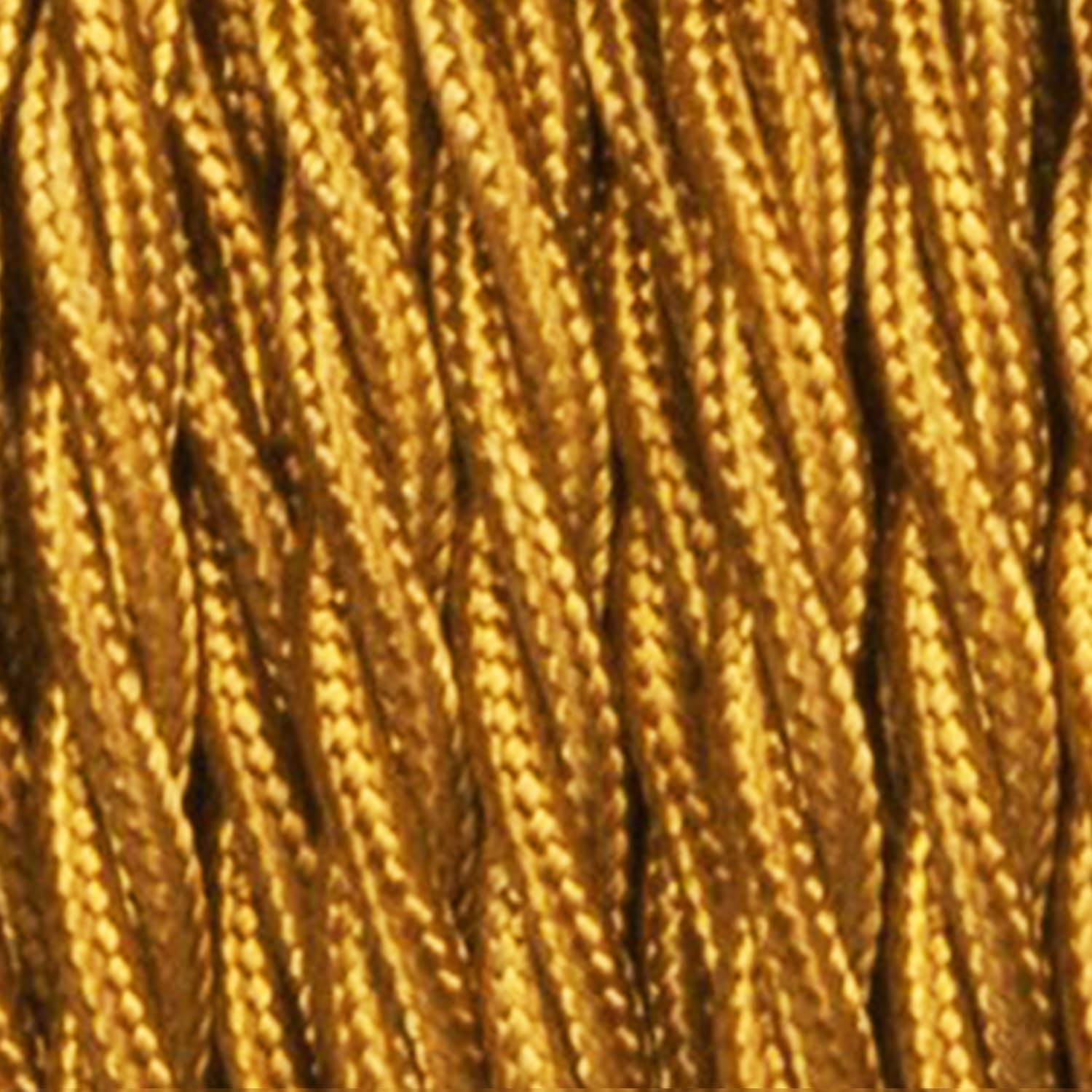 braided brass red core lightin