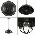 metal ceiling hanging light