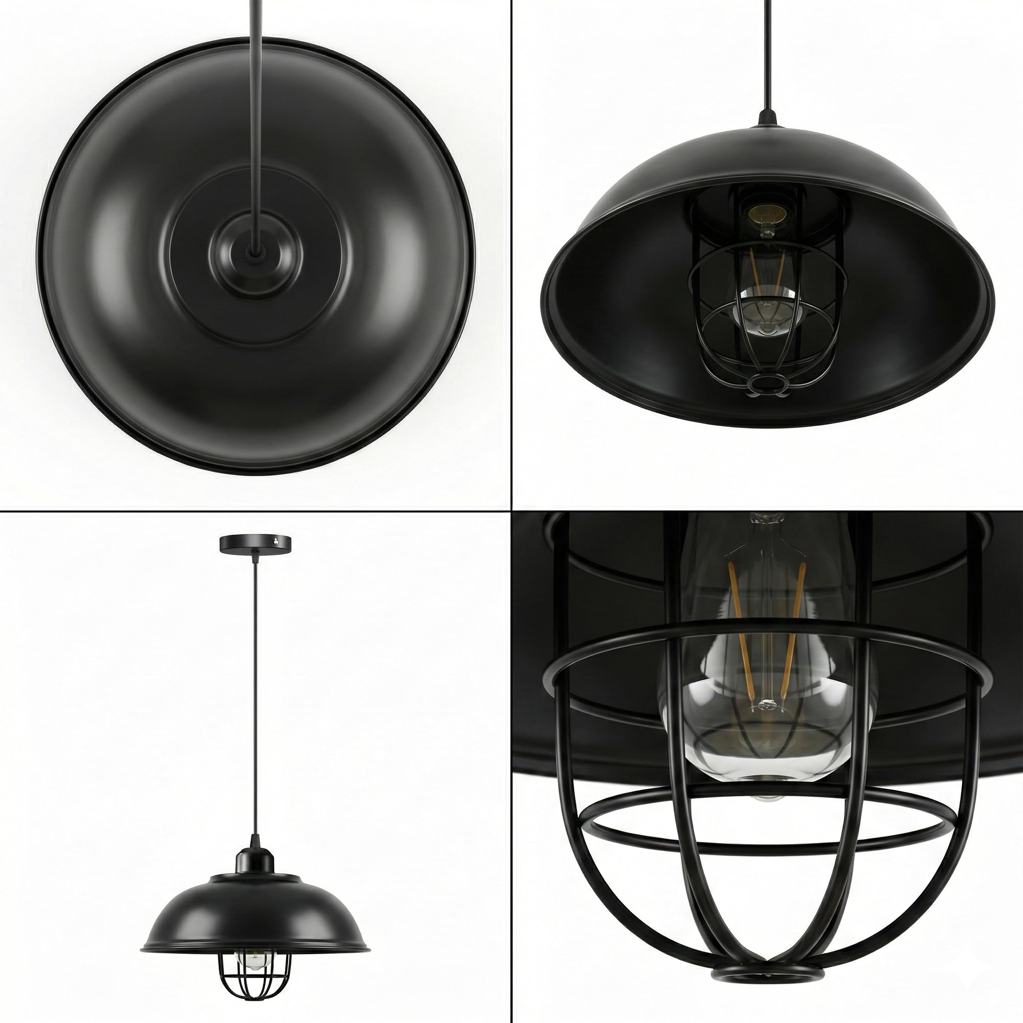 metal ceiling hanging light