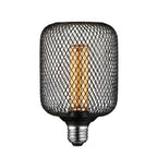 black cage E27 bulb for exposed lamp holder