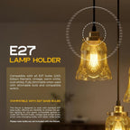 glass pendant lights