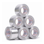 Self Adhesive Aluminium Foil Tape 75mm x 45m HVAC Duct Heat Resistant ~1203
