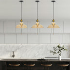 amber chandelier pendant light