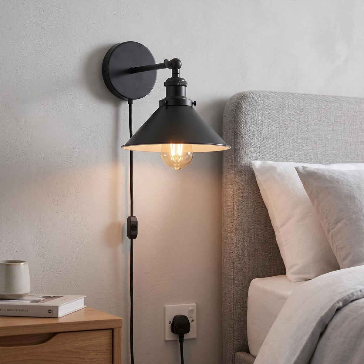 Industrial Wall Sconce Light with E27 Socket ~1281