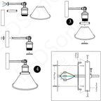 sconce wall fixtures lighting