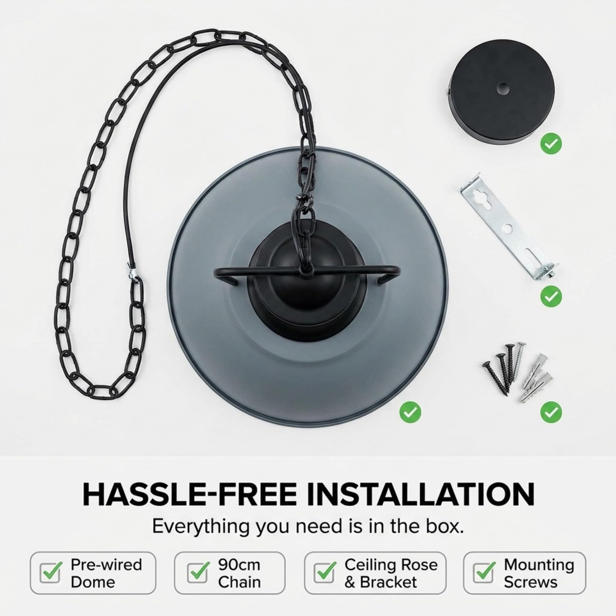 drop lightfixture shades easy