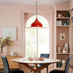 dome shade lamp set copper