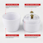 lighting lamp cord grip holder