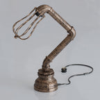 steampunk table lamp for study