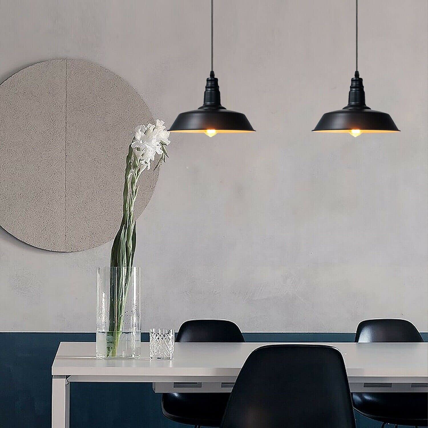 black pendant lamp