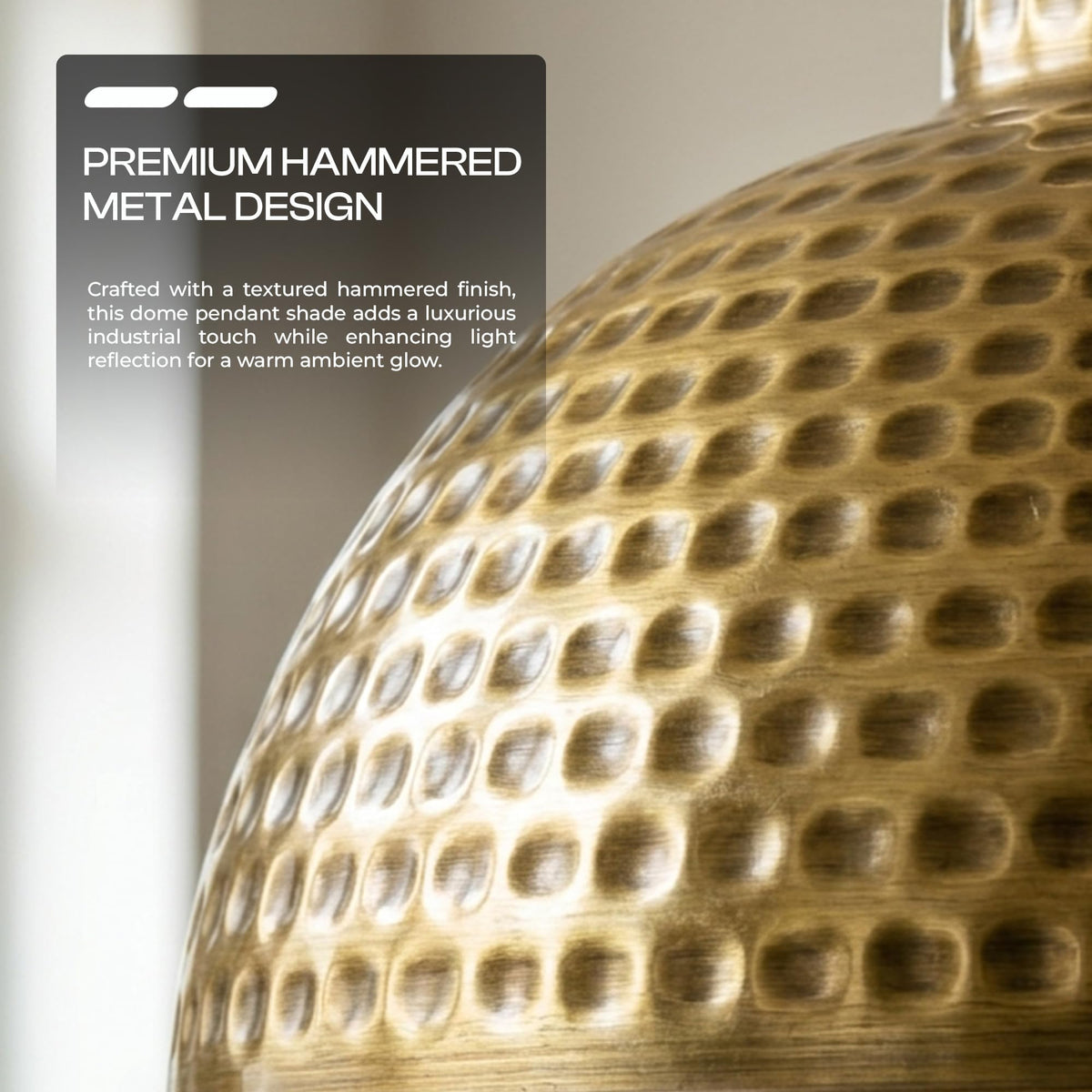 DC Voltage 26cm Metal Dome Lampshade with E27 Reducer Ring ~1215