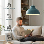 pendant brass light black
