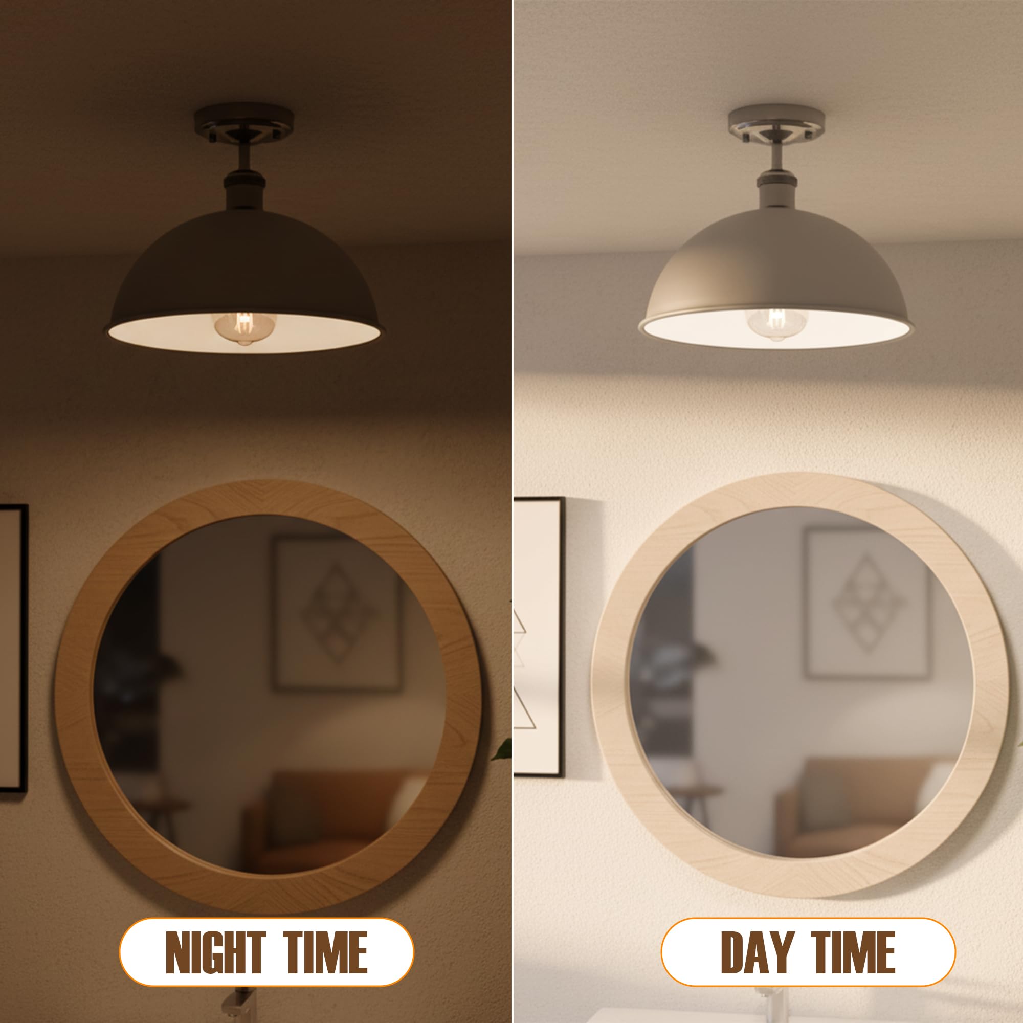 industrial light screw shade