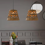 hallway hemp rope pendant lamp