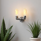 lamp pull steampunk wall light