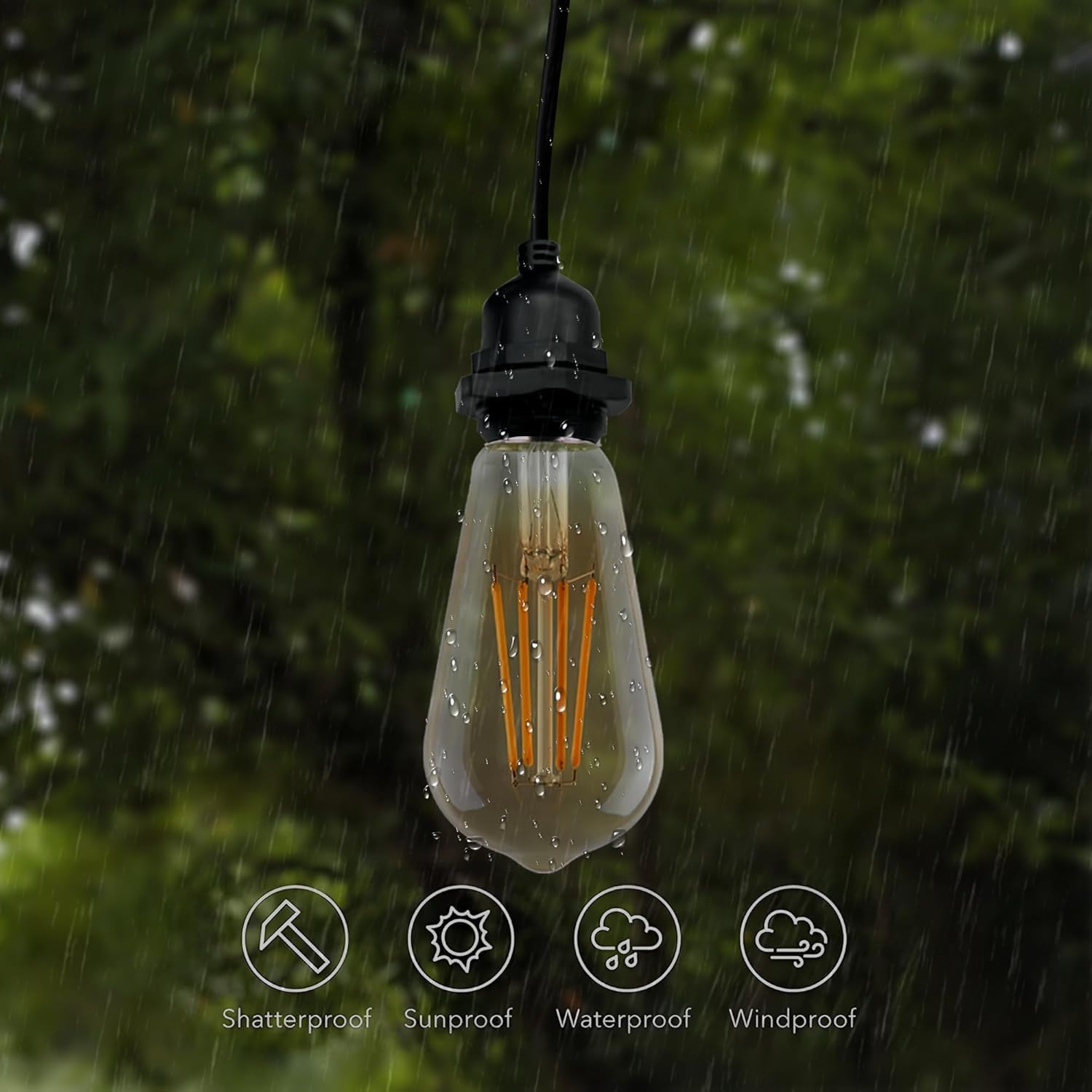 Black Minimalist Pendant Light Cord Set 2 Pack - E27 Adjustable Hanging Cable Pair ~1187