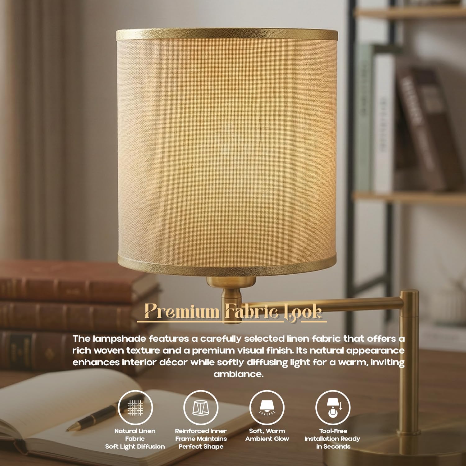 E27 Round Lamp Shade Decorative Lighting Fixture ~1169