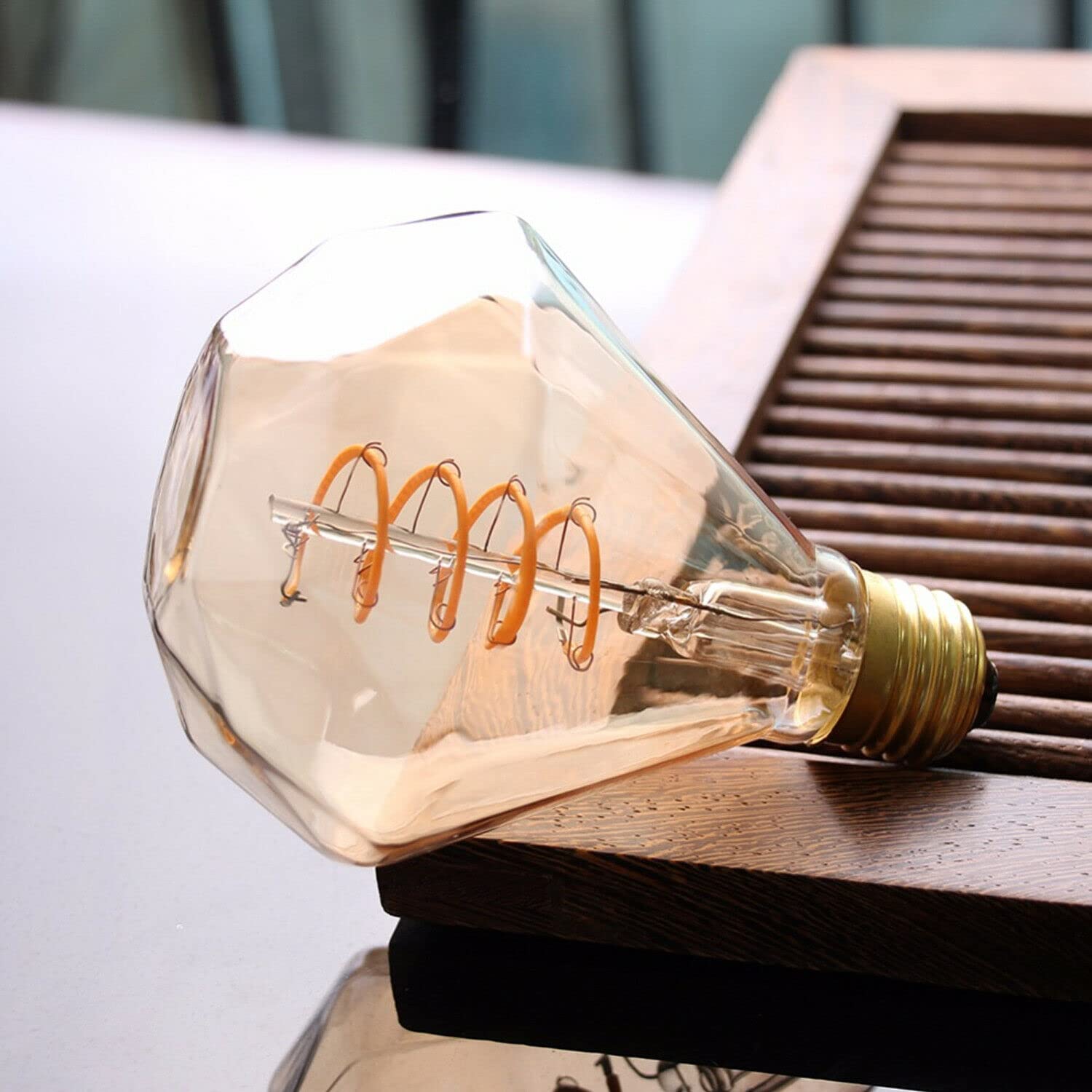 dimmable filament light e27