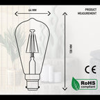 vintage shape st64 bulbs style