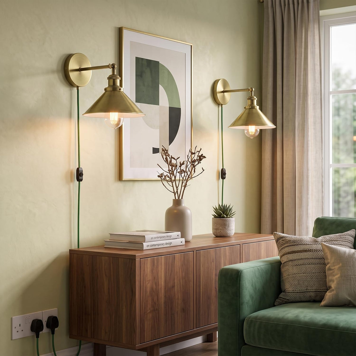 hanging wall light for in