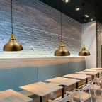 kitchen brass light black