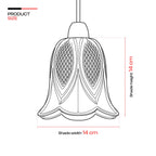 modern glass pendant light sha