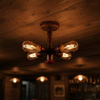metal ceiling lamp lighting