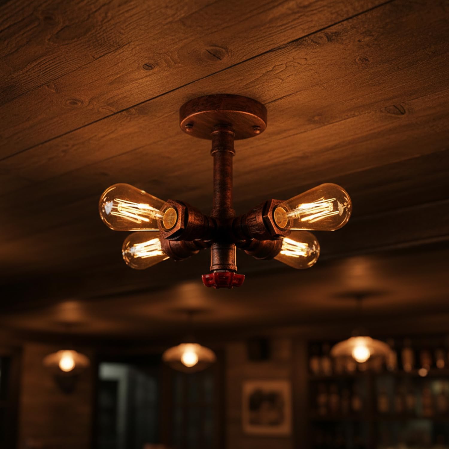 metal ceiling lamp lighting