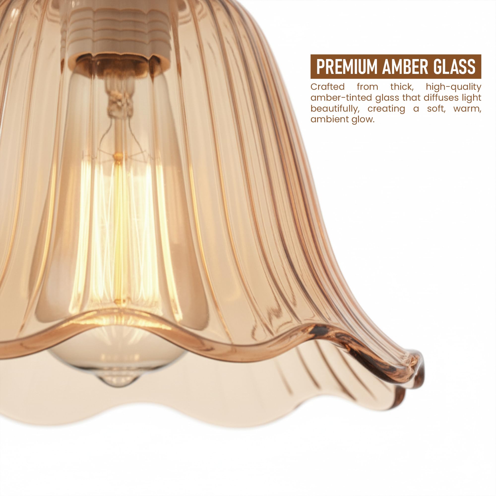 gold black cage shade metal