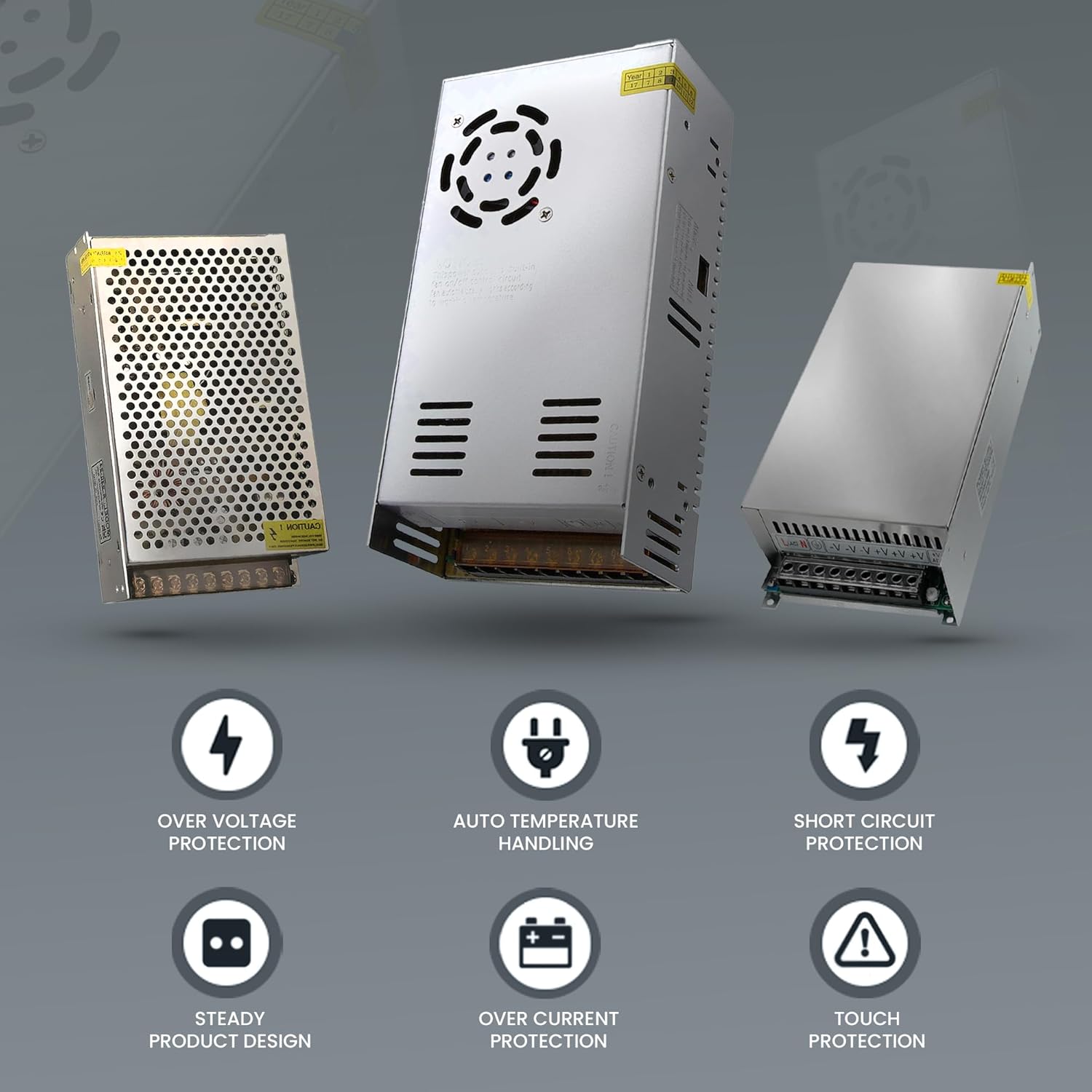 Universal Regulated DC Power Supply 12V 30A 300W ~1052