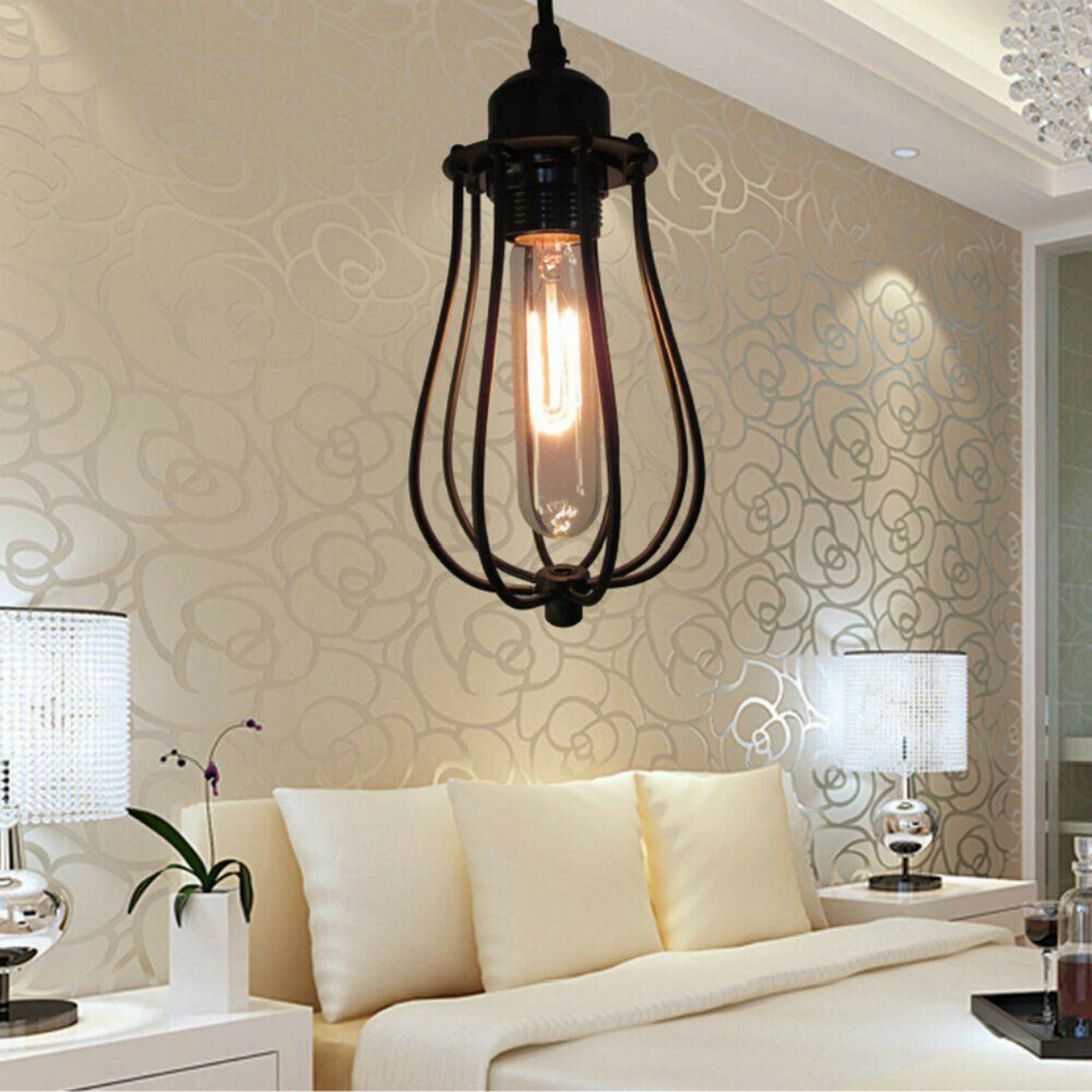 lamps metal rose light pendant