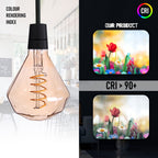 dimmable filament light e27