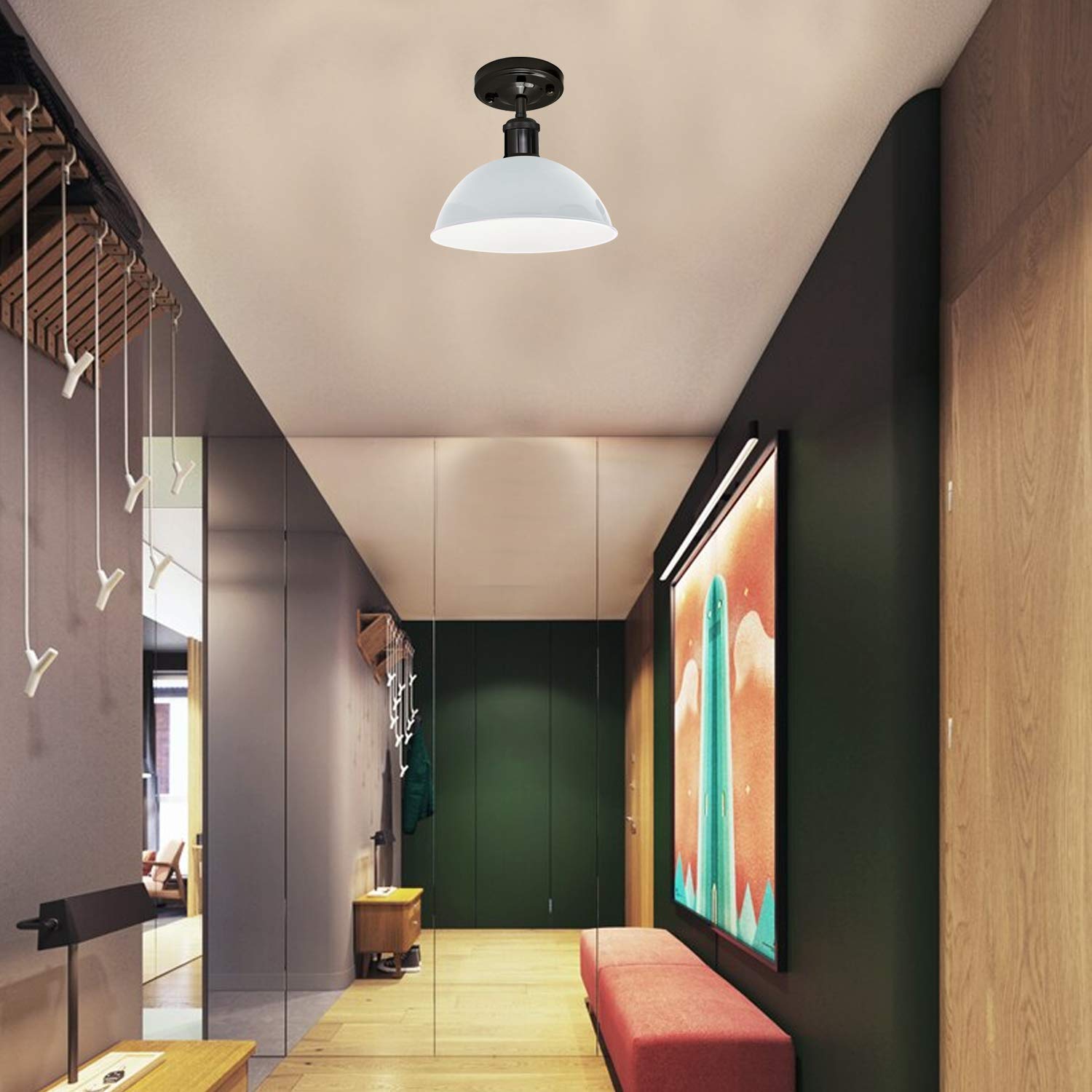 vintage semi fitting shade