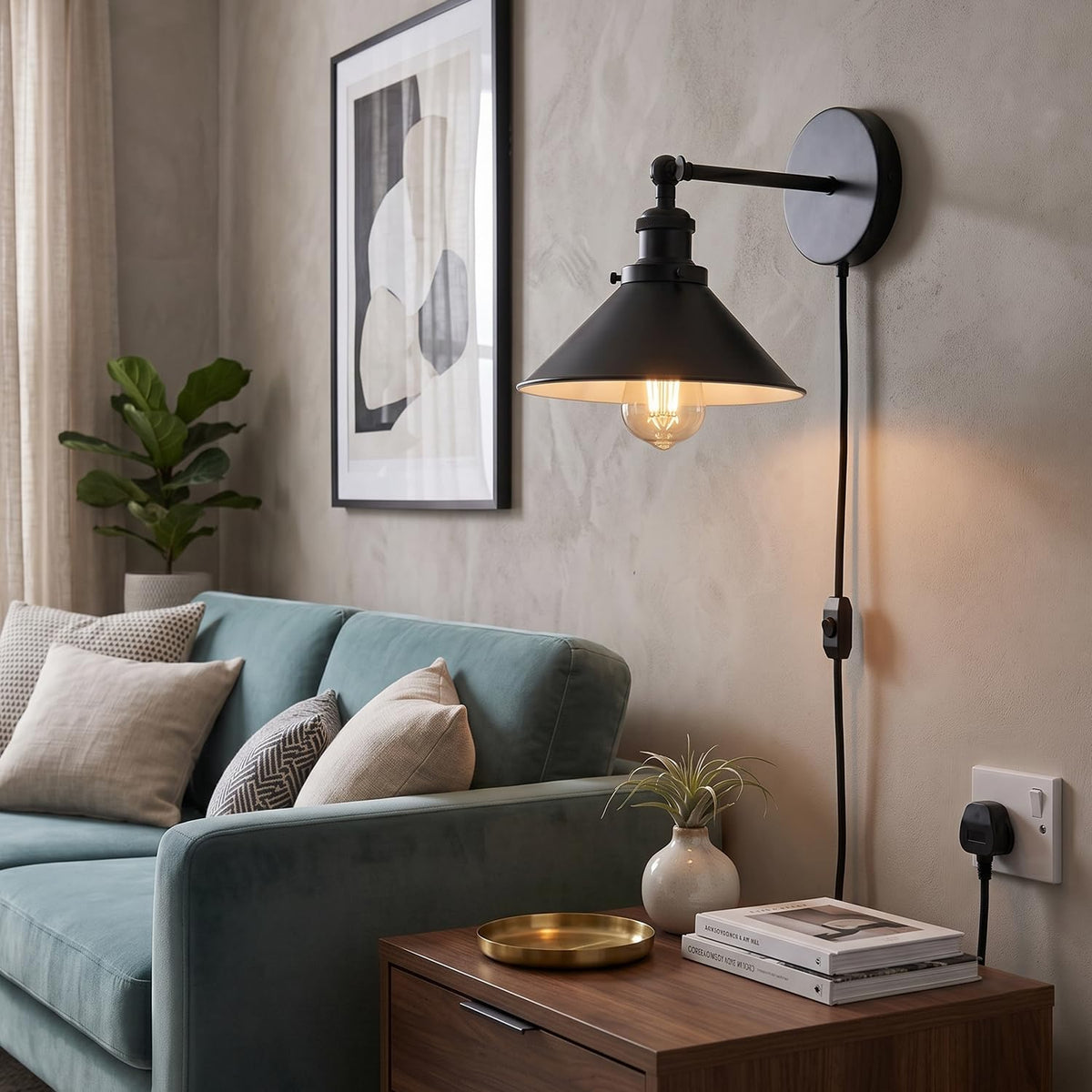 wall mounted light for night