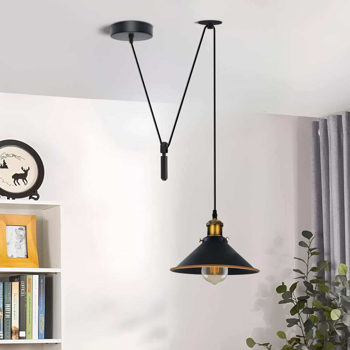 rustic barn style pendant ligh