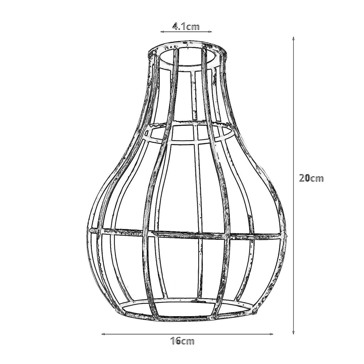 cage light lampshade shade