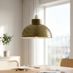DC Voltage 26cm Metal Dome Lampshade with E27 Reducer Ring ~1215
