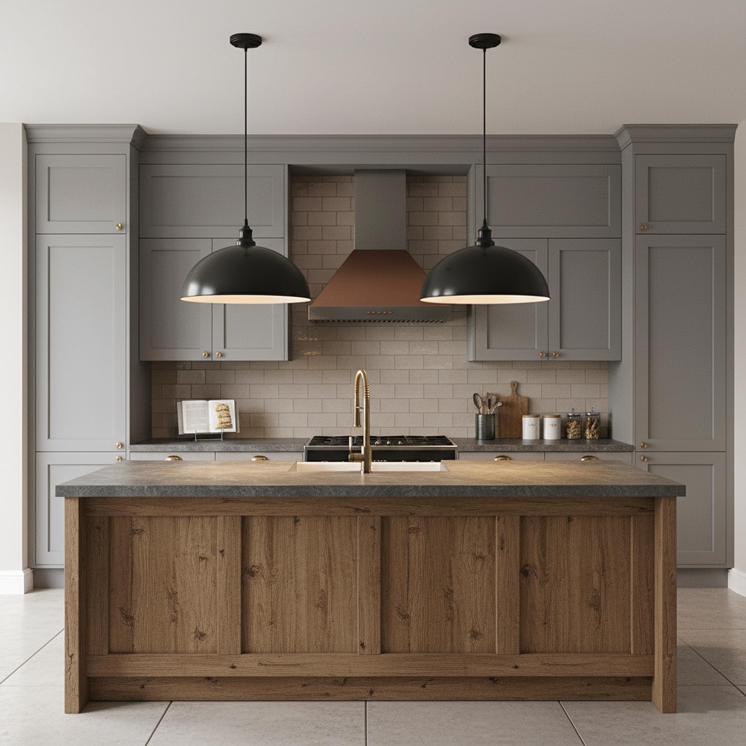 set lights room single nickel