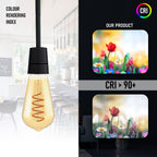 bulb white 4w e27 light glass