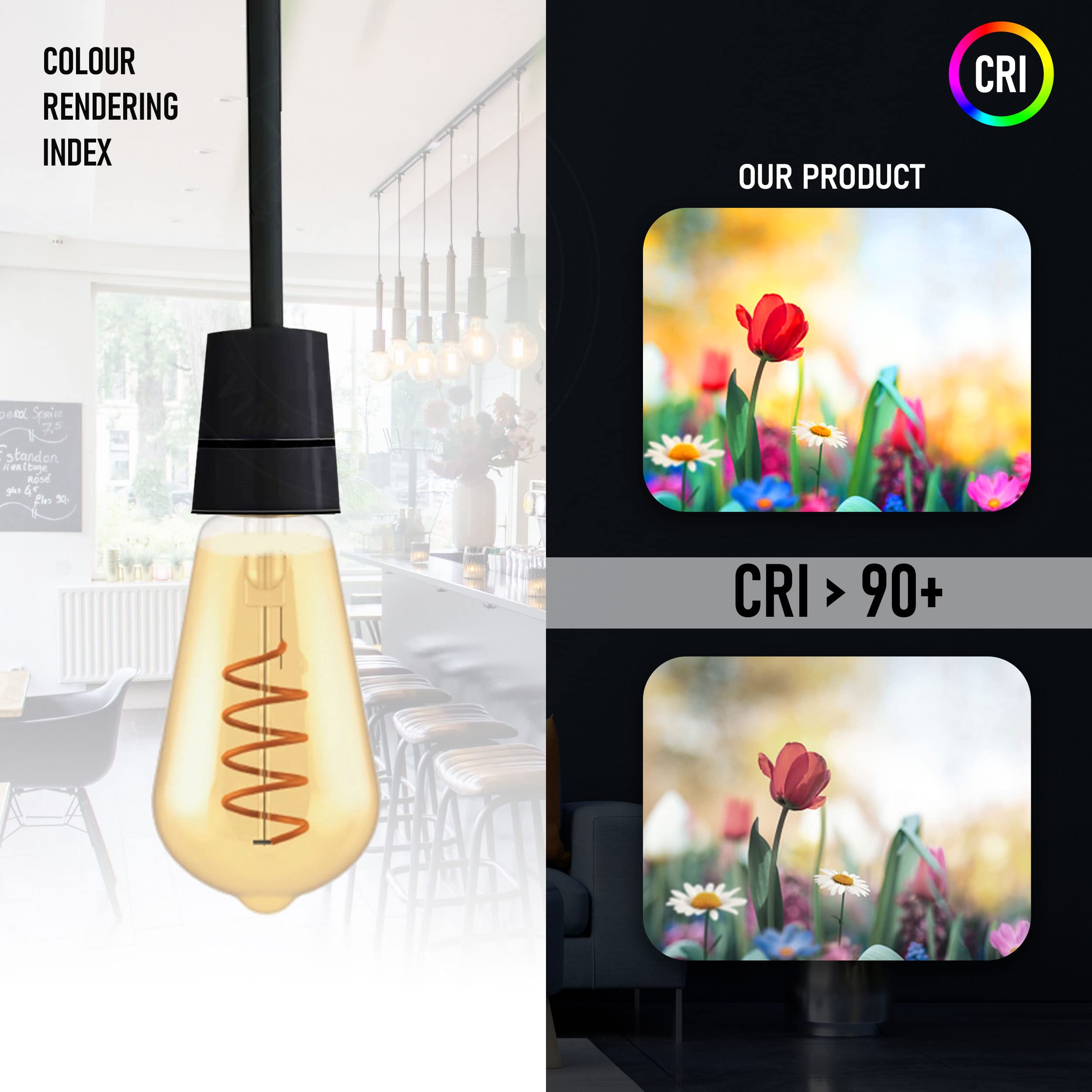 bulb white 4w e27 light glass
